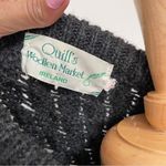 Quills | Vintage Gray Ireland Cable Knit Wool Sweater Size XL Photo 1
