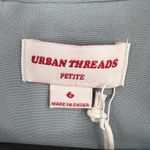 Urban Threads Petite Blue Tie Waist Blazer Size 6P New Photo 4