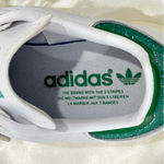 Adidas  Stan Smith Swarovski Crystals Sneakers White Green Size 5 Sparkly Leather Photo 9