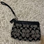 Coach  signature logo wristlet Photo 0