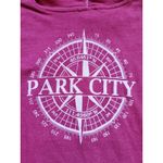 Park City Hoodie Women Small Full Zip Sweatshirt Cromer Resortwear Outdoor EUC Pink Size undefined Photo 2