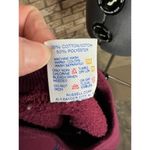 sweatshirt anytime hot stuff pizza maroon blue embroidered 1990s Size L Photo 7