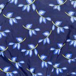 Anne cole  Women's Blue Floral Halter Tankini Top Size L Photo 1