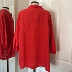 Tahari  linen 3/4 sleeve blouse Photo 7