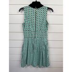 Closet London Mint Green Blue White Geometric Sleeveless Dress Size US 6 Uk10 Photo 4