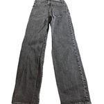 Madewell  The Perfect Vintage Wide Leg Jean in Washed Black NG342 Size 23 Photo 4