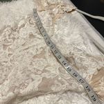 Sottero & Midgley Chauncey Lace Long Sleeve Train Wedding Gown in Ivory Blush Pink Size 8 Photo 11