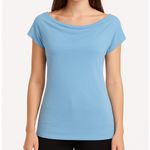 San Francisco City Lights Soft Drape Neck Tee T Photo 0