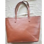 Rampage NWOT Brown Tote Metal Eyelet Accent Faux Leather by  Photo 3