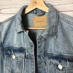 BLANK NYC NEW Raw Hem Dip Dye Jean Jacket XS Photo 4