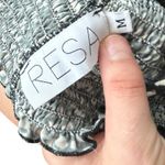 Revolve RESA Ashley Midi Black and White Floral Patterned Maxi Dress Medium Photo 6