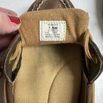 Sperry Top Sliders Chocolate Brown and tan plaid Size Women’s 7.5 Photo 5