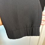 J.Crew  Black Casual Pant Joggers Gold Hardware Zippers Back Pockets Size 14 EUC Photo 1