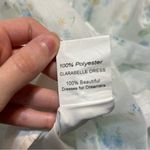 JessaKae Coquette White Blue Floral Lace Midi Dress Size XL Milkmaid Cottagecore Photo 14