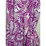 J. McLaughlin Women's Size S Purple Midi Wrap Dress EUC Photo 2