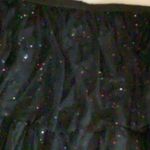 Crystal Doll  Size Large Multi Color Shimmer Ruffle & Satin Waist Skirt. New Photo 5