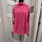 Vintage womens pink long sleeve heart pullover sweatshirt size Med Photo 1