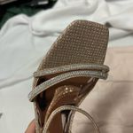 Badgley Mischka ultra sandals pale gold bridal Photo 9