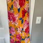 Ronny Kobo Revolve Anika Midi Floral Dress Pineapple Yellow Size XS Photo 2
