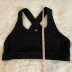 Lululemon  Black Yoga Sports Bra Size 10 Medium Large Photo 4