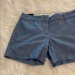 J.Crew  Denim Blue Jean Shorts 100% cotton inseam 5” waist 32” brand new Photo 6