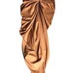 Pretty Little Thing Brown Asymmetrical Skirt Photo 3