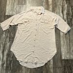 Women’s light tan Swimsuit Cover Size XL Photo 0