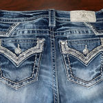 Miss Me Chloe Boot Jeans Size 28 with Rhinestones Photo 4