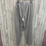 Ming Wang Gray Knit Pull On High Waisted Straight Pants Womens Size Small Photo 3