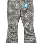 Roxy  Rising High Shell Waterproof Flare Leg Ski Snow Pants Size Medium NEW Photo 0