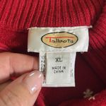 Talbots Vintage Winter Snowman Embroidered Beaded Merino Wool Sweater Vest XL Photo 9