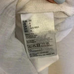 Divided H & m white crop sz 6 preppy feminine bridal Beachy resort vacation ruffle comfy Photo 5