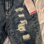 NOBO Mid Rise Boyfriend Size 1. Shorts NWT Blue Photo 5