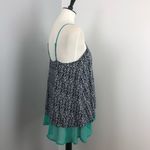 THML  Embroidered Layered Tank Medium Photo 3