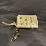 Jimmy Choo  Gold Metallic Star Studded Key Holder Wallet with COA Photo 6