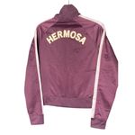 Hollister  Full Zip Maroon Sweatshirt Size Large- Excellent Condition Photo 3