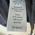 Athleta  Charcoal Gray Ruched Tank Top, Size S Photo 5