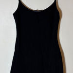 Brandy Melville  Black Spaghetti Strap Mini Dress One Size Photo 0