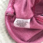 Johnny Was CALME Racerback Sports Bra Ease Cross Back Yoga Pink Purple NWOT XL Photo 4