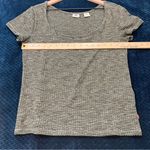 Levi's  90's Olive Green Marled Ribbed Knit‎ Scoop Neck Short Sleeve Tee Size XL Photo 8