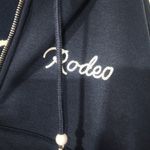 Ocean Drive Cowgirl blue Hoodie size women's Large NWT Photo 3