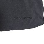 Patagonia Solid Black Organic Cotton Blend Boat Neck Long Sleeve Shirt Size S Photo 3