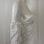 12th Tribe Romantic White Lace Long Sleeve Dress Size medium. F56 Photo 4