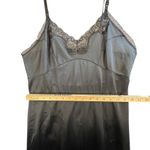 Adonna JCPenney Black Nylon Lace Slip Dress Vtg Lingerie Sz 38 M Y2K Whimsygoth Photo 5