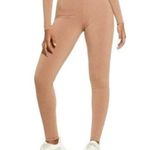 Naked Wardrobe NWT  Snatched Rib Leggings Brown S Photo 5