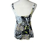 I.N. San Francisco Vintage Babydoll Chiffon Lace Patchwork Tank Top Y2K Mob Wife Photo 2
