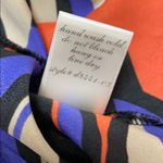 Paisley and Ivy Geometric Print Mini Dress Small Stretchy Waist Multicolor Photo 5