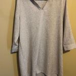THML  beige vneck dress L Photo 3