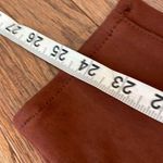 7 For All Mankind brown suede feel skinny crop pant 27 Photo 3