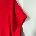 Ralph Lauren Lauren  Red Cotton Blend Short Sleeve Maxi Dress XL Casual Summer Photo 4